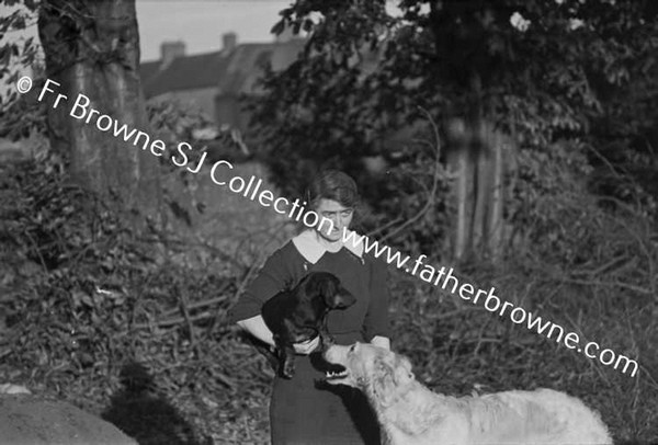 ESTHER MURPHY WITH DOGS